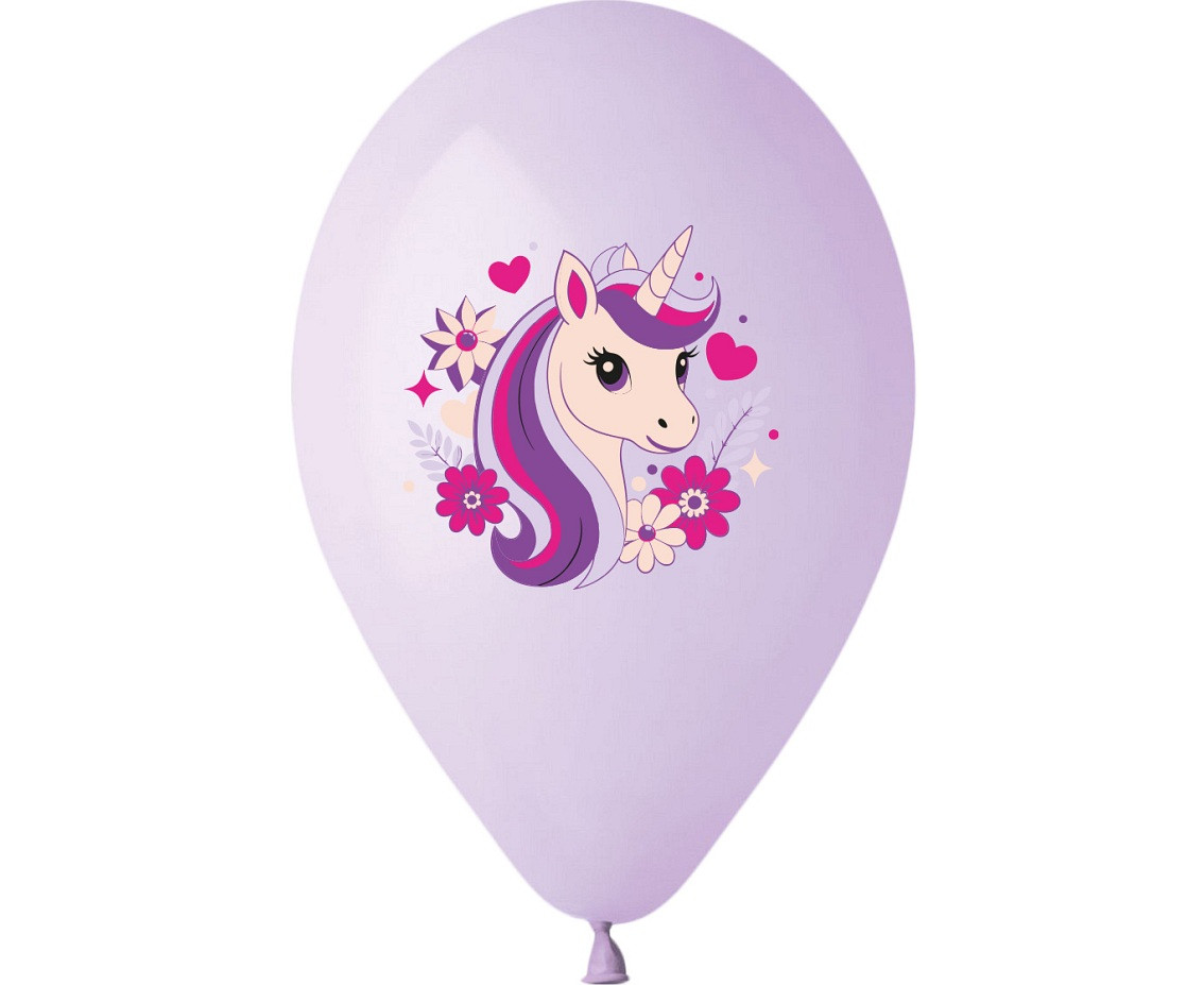 Balloons Unicorns, 12" / 5 pcs.